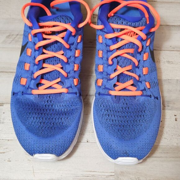 Nike Running Shoes Blue/Orange Size 9 Men – Lightweight & Comfortable - Picture 4 of 12